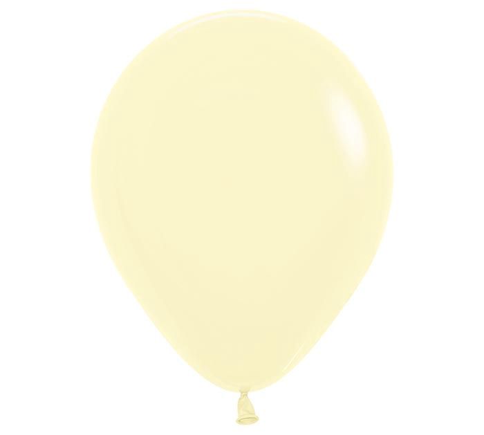 Pastel Matte Yellow Latex