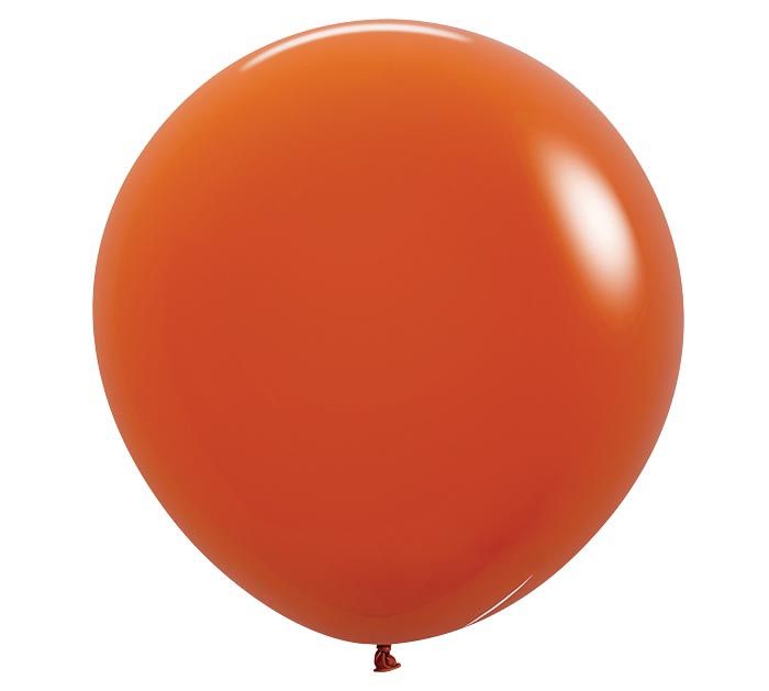 Deluxe Sunset Orange Latex