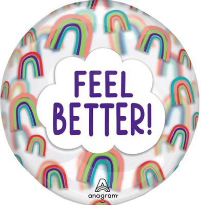 18&quot; FEEL BETTER! Rainbow clearz (1197)