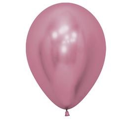 Reflex Pink Latex, Size: 100ct 5&quot;