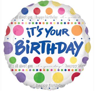 18&quot; It&#39;s Your Birthday