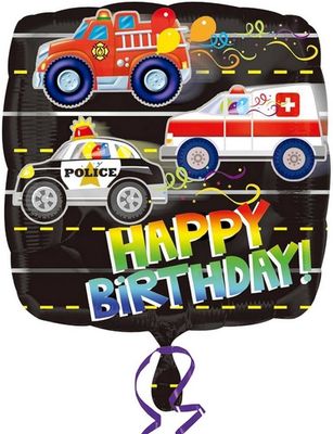 17&quot; Rescue Vehicle Birthday