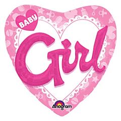 27&quot; Celebrate Baby Girl 3D