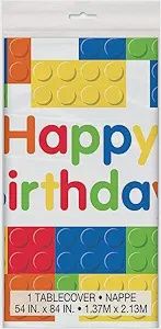Themed Birthday Tablecloth