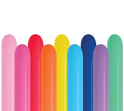 260B Sempertex Fashion Asst Balloons 100pc