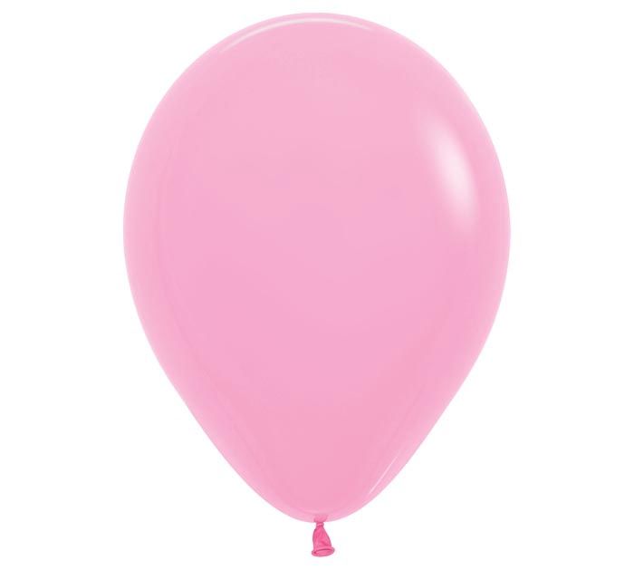 Fashion Bubble Gum Pink Latex, Size: 100ct 5&quot;