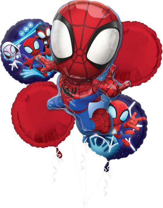 5pc Spidey and His Amazing Friends Bouquet