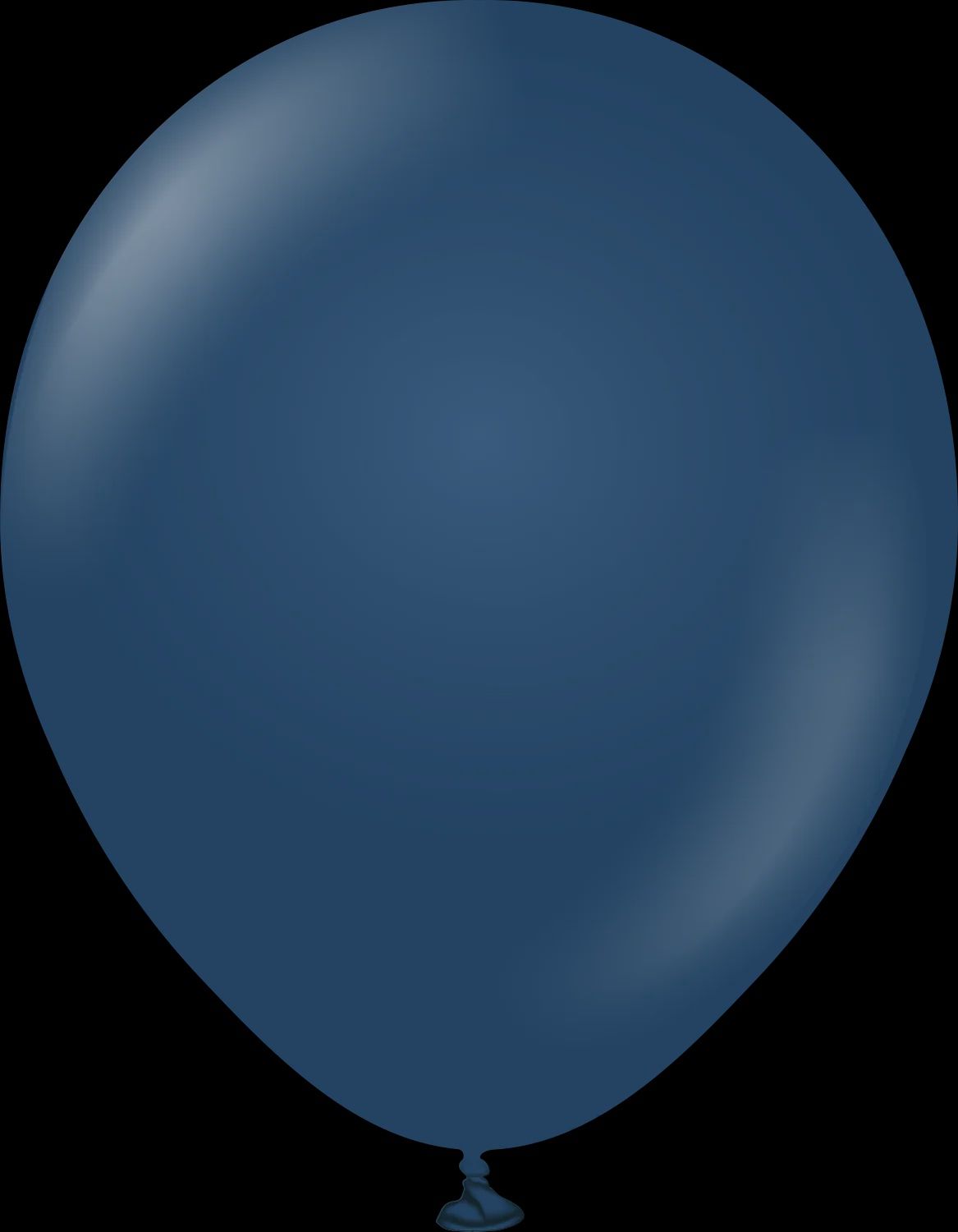 Kalisan 100ct Bagged 12&quot; Standard Navy Latex