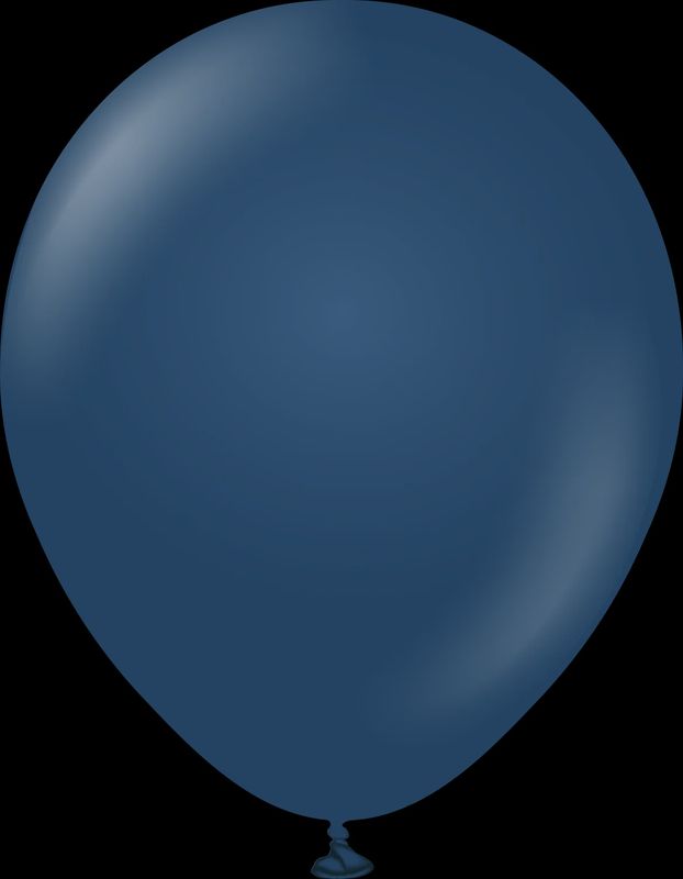 Kalisan 100ct Bagged 12&quot; Standard Navy Latex