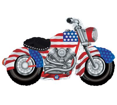 47&quot; Patriotic Motorcycle