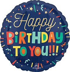 17&quot; Bright Birthday Blocks