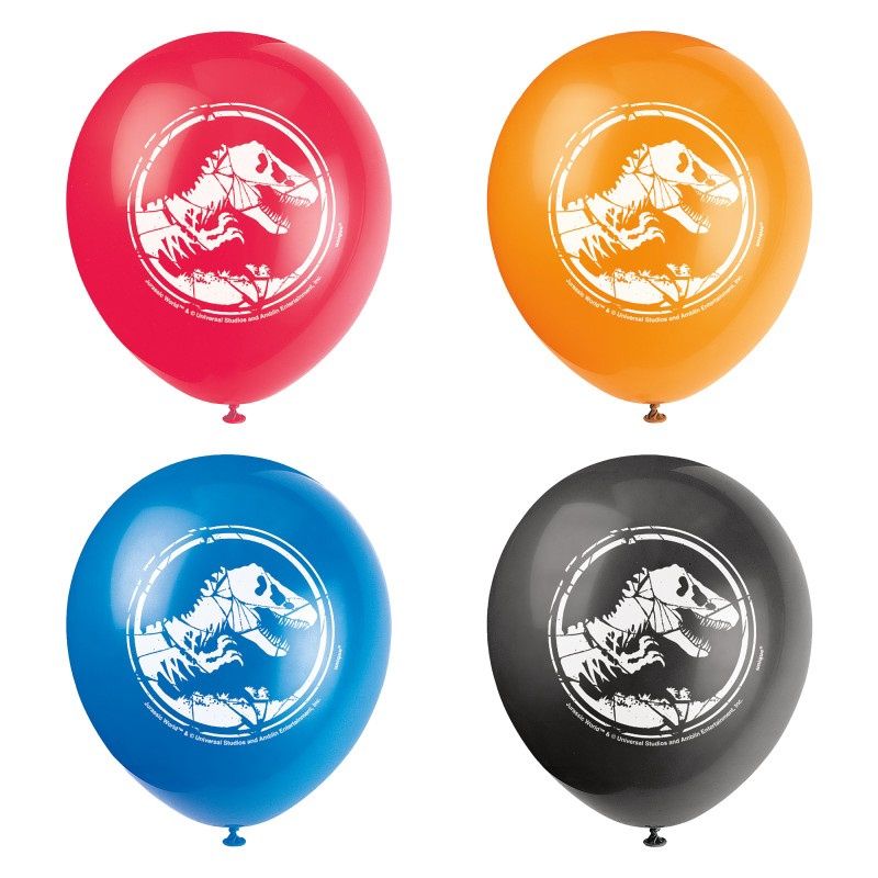 8ct Jurassic World Latex