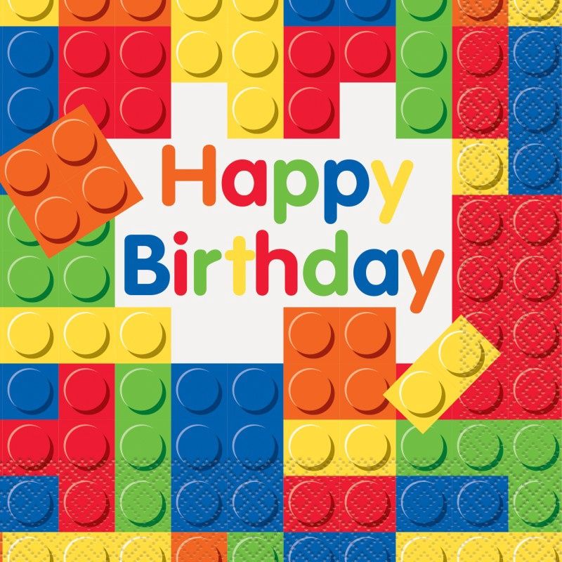Building Blocks Party Supplies