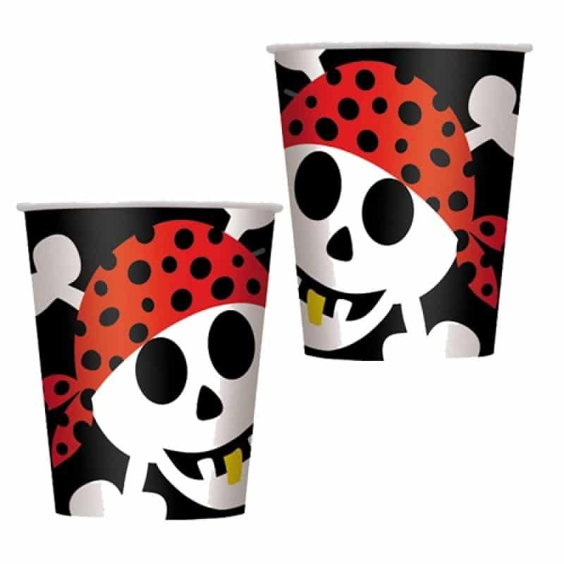 Pirate Fun Party Supplies, Party Supply Item: 8ct 9oz Cups