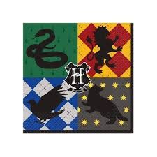 Harry Potter Party Supllies, Party Supply Item: 16ct Luncheon Napkins