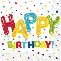 Happy Balloon Birthday Party Supplies
