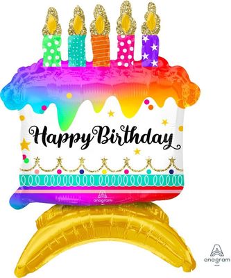 Happy Birthday Cake ( Air-Filled)