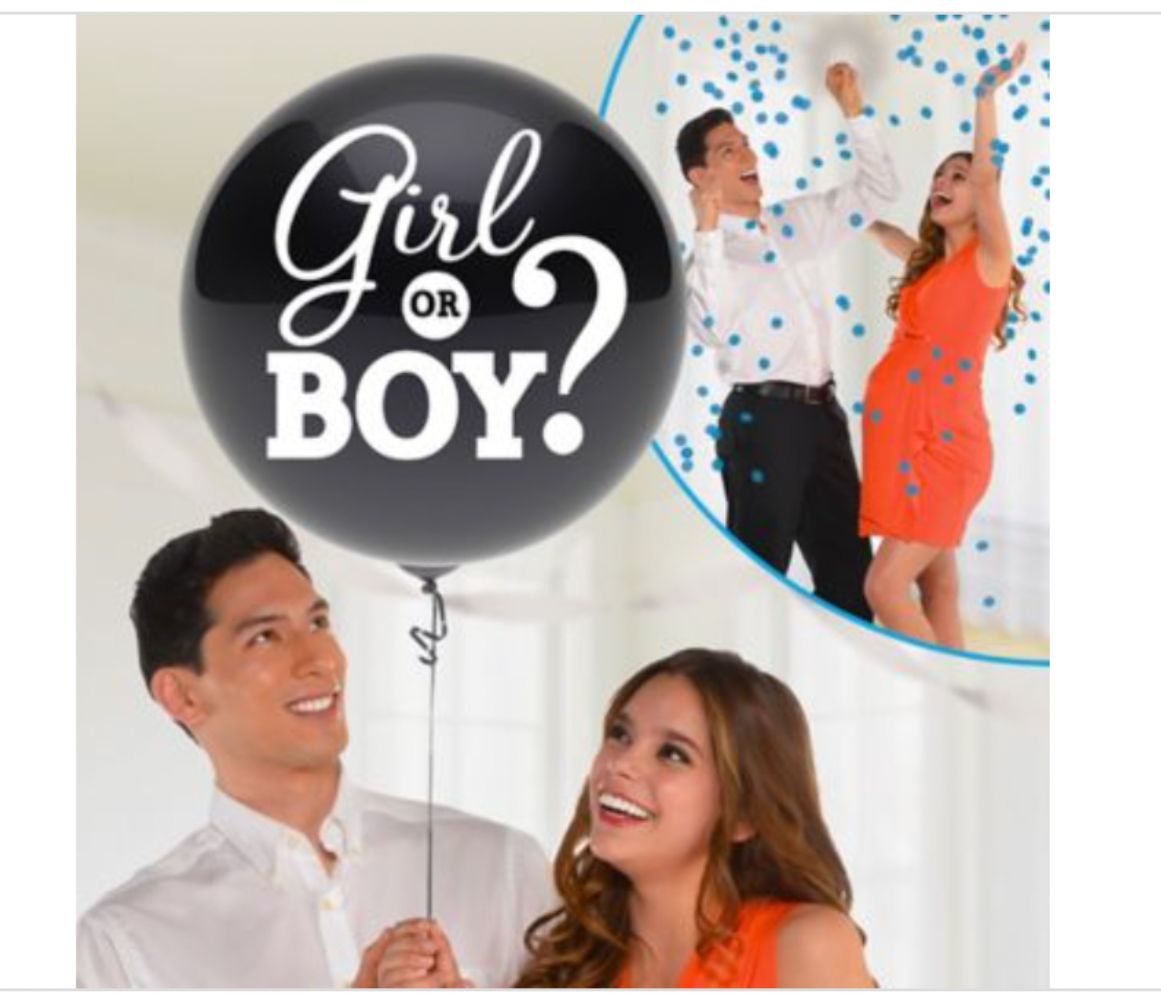 24&quot; Latex Gender Reveal (Boy)