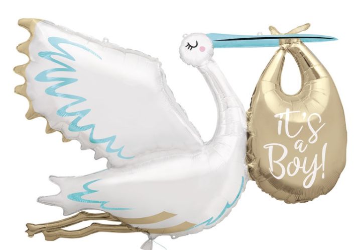 62&quot; Stork &quot;It&#39;s A Boy&quot; (1042)