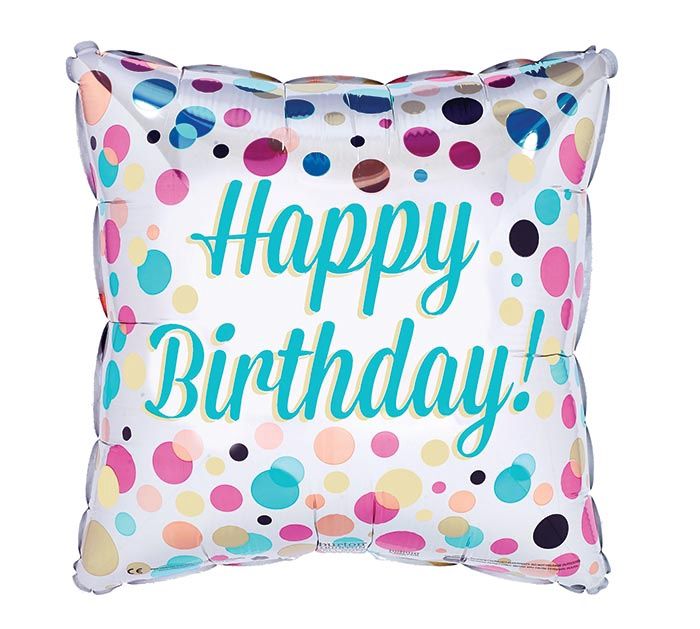 18&quot; Trendy Birthday Dots