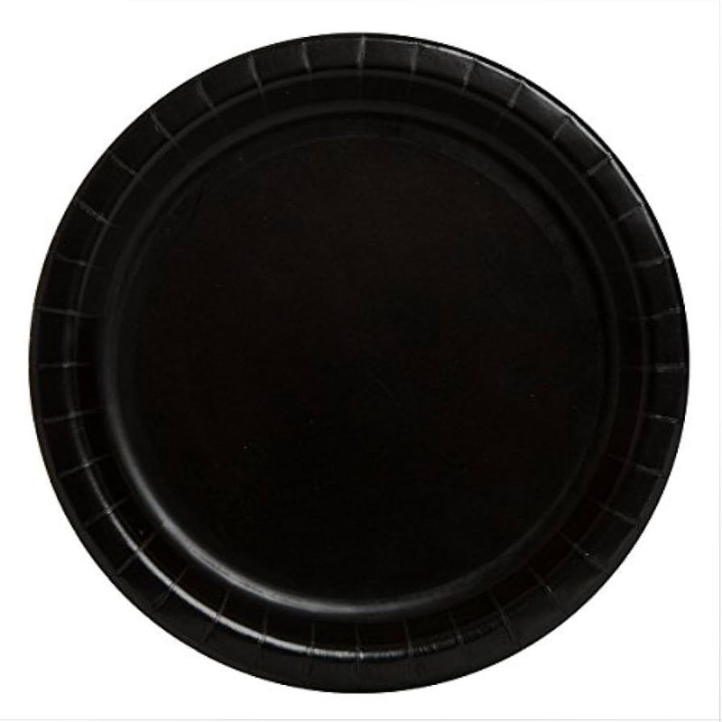 Solid Black Party Supplies