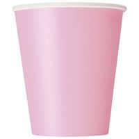 Solid Light Pink Party Supplies, Party Supply Item: 8ct 9oz Cups