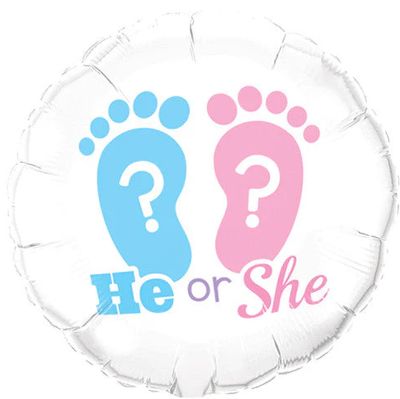 18&quot; He or She? Footprints (1238)