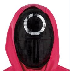Adult Squid Game Pink Soldier Mask