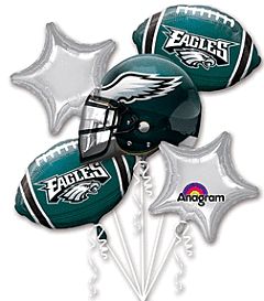 5PC Philadelphia Eagles Bouquet (332-PHI)