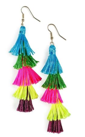 Pinata Tassel Earrings