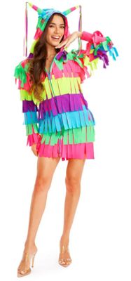 Adult Pinata Dress Costume