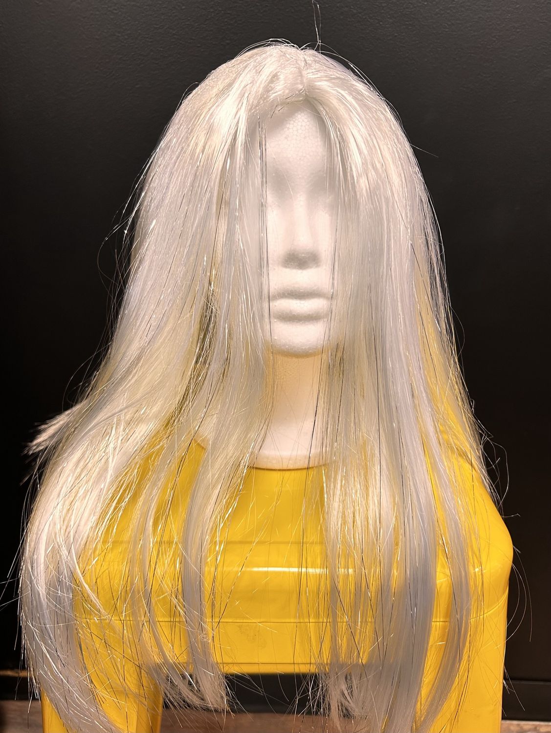 Short White Wig