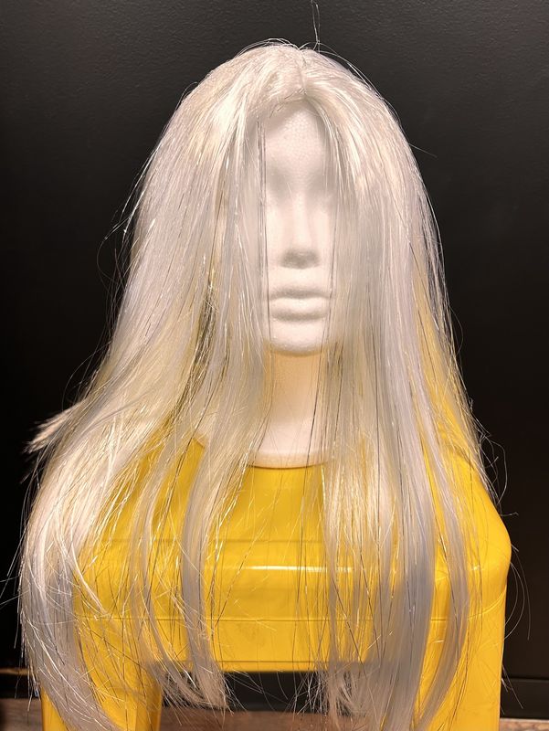 Short White Wig