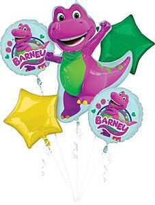 5PC Barney Bouquet