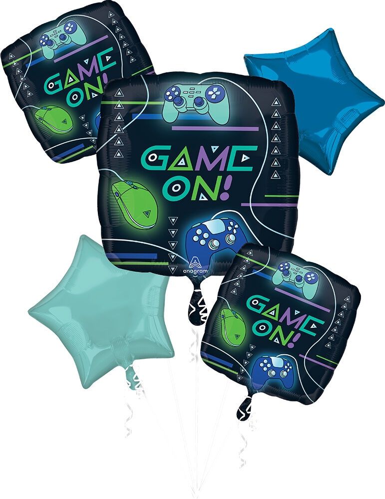5PC Game On Bouquet