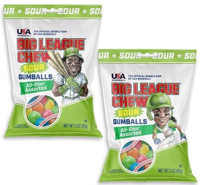 3oz Big League Chew Sour Gumballs