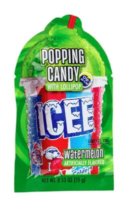 ICEE Popping Candy, Flavor: Watermelon