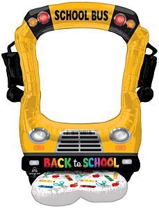 56&quot; Selfie School Bus Airloonz