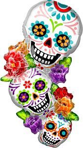 38&quot; Stacking Sugar Skulls