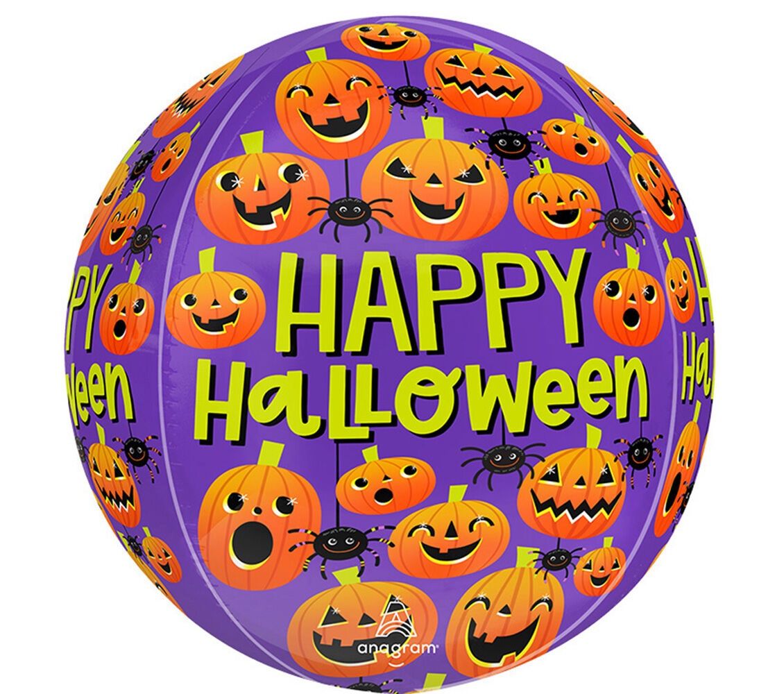 15&quot; Halloween Spiders &amp; Pumpkins