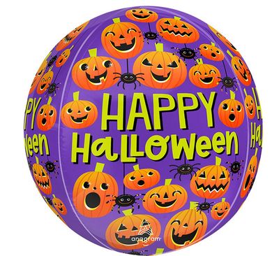 15&quot; Halloween Spiders &amp; Pumpkins