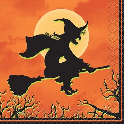24ct Haunted House Beverage Napkins