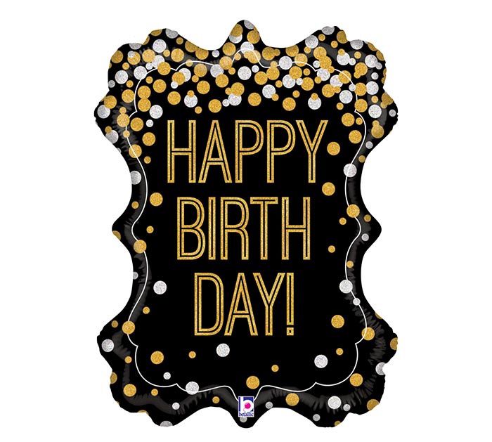 29&quot; Metallic Birthday Frame