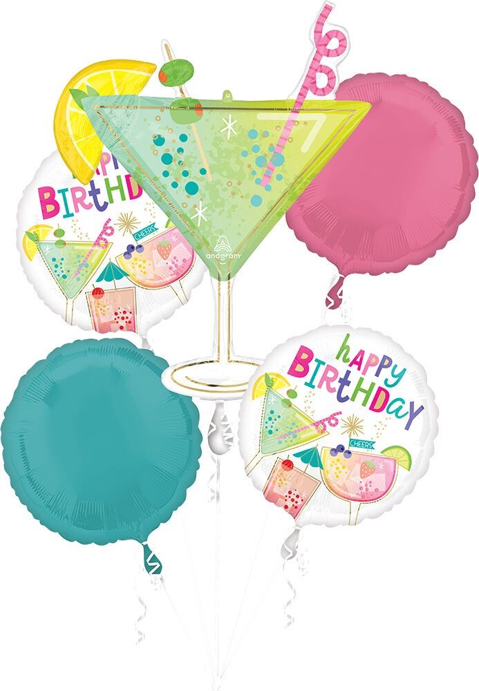 5PC Cocktail Surprise Bouquet