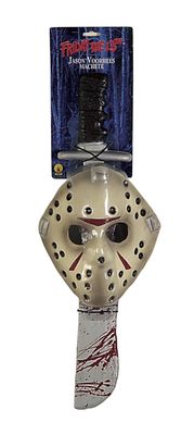 Jason Voorhees Mask & Machete Kit