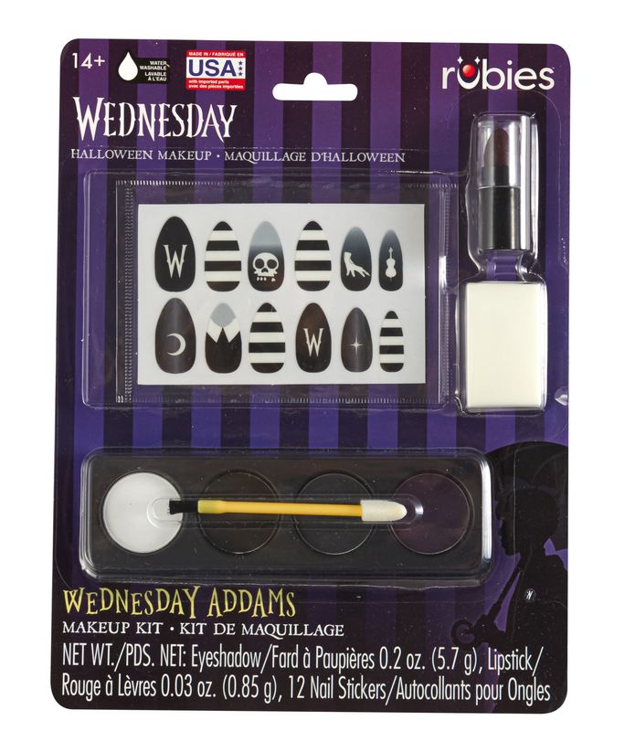 Wednesday Halloween Makeup Kit
