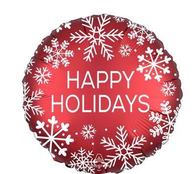 18&quot; Happy Holidays Snowflake