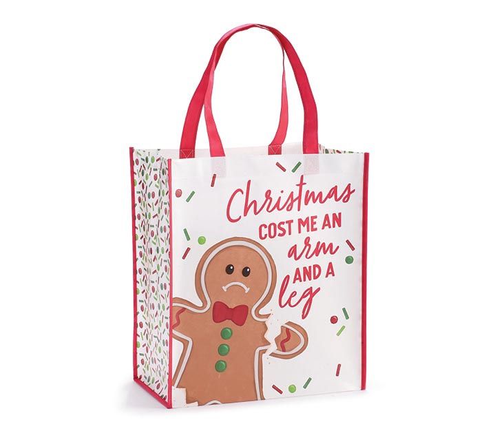 Jolly Gingerbread Message Tote