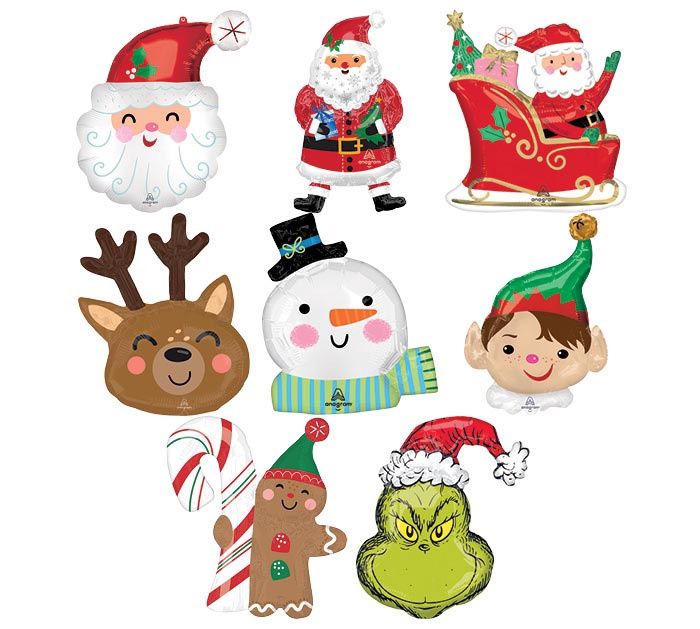 14&quot; Christmas Balloons