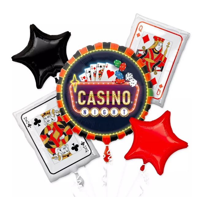 5PC Roll the Dice Casino Bouquet (306)